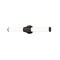 Z-Lite Cooper Vanity, 1-Light, 25 In.W x 4 In.L x 4.75 In.H, Matte Black/Frosted 1010-25W-MB-LED - alternate 1